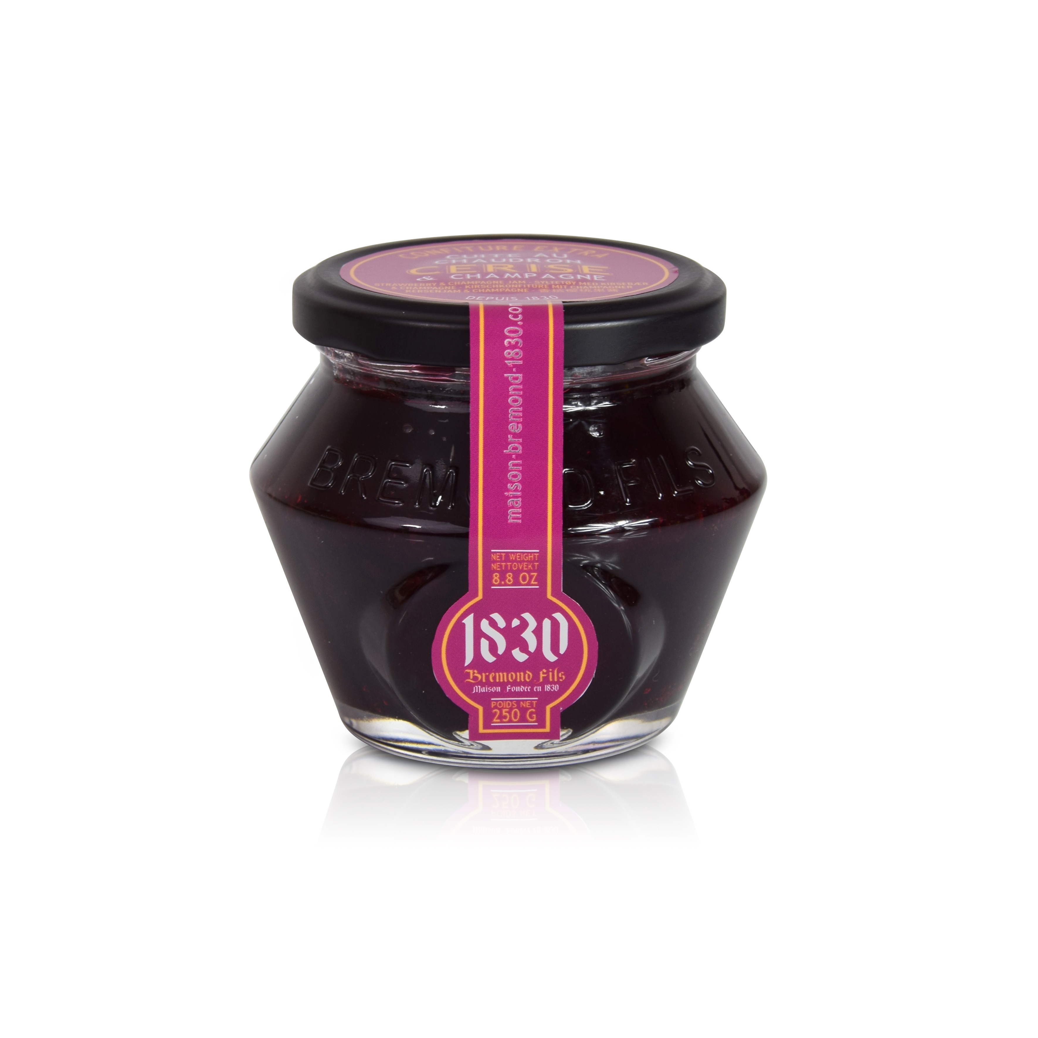 Gem de Cirese și Sampanie, 250 g | Maison Bremond 1830